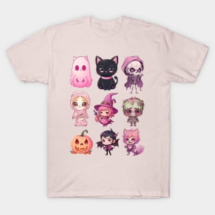 halloween characters T-Shirt